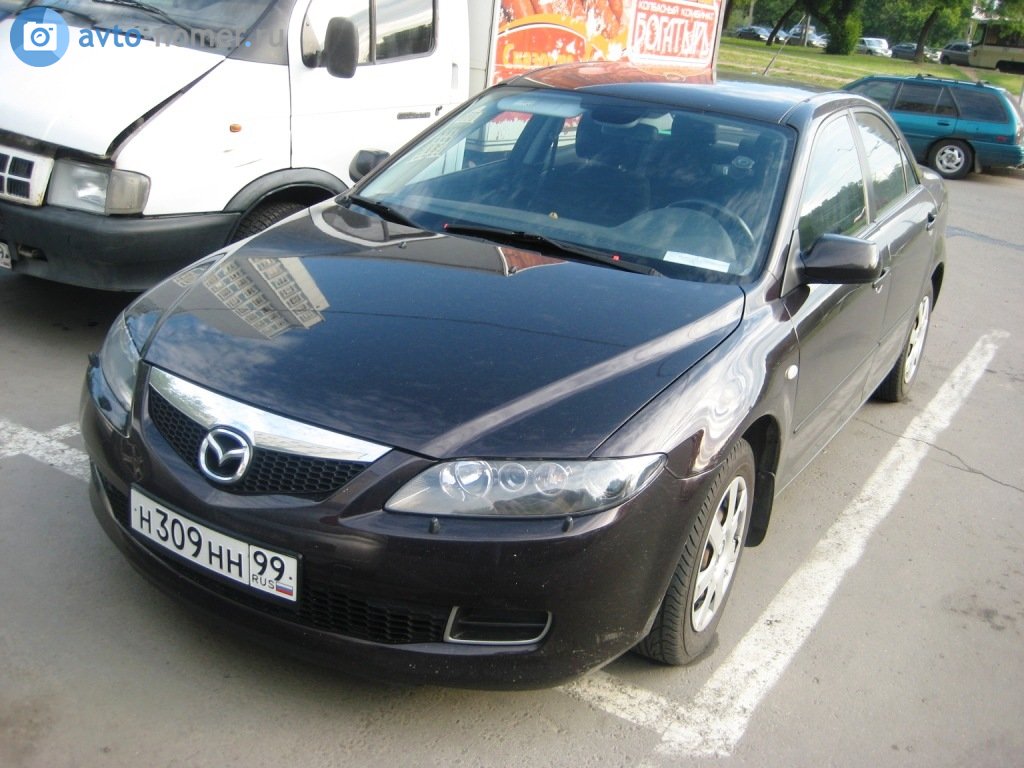 н 309 нн 99, Mazda 6 1st gen Sedan/Liftback (GG), 2002–2008 (–2016 for CN-market)