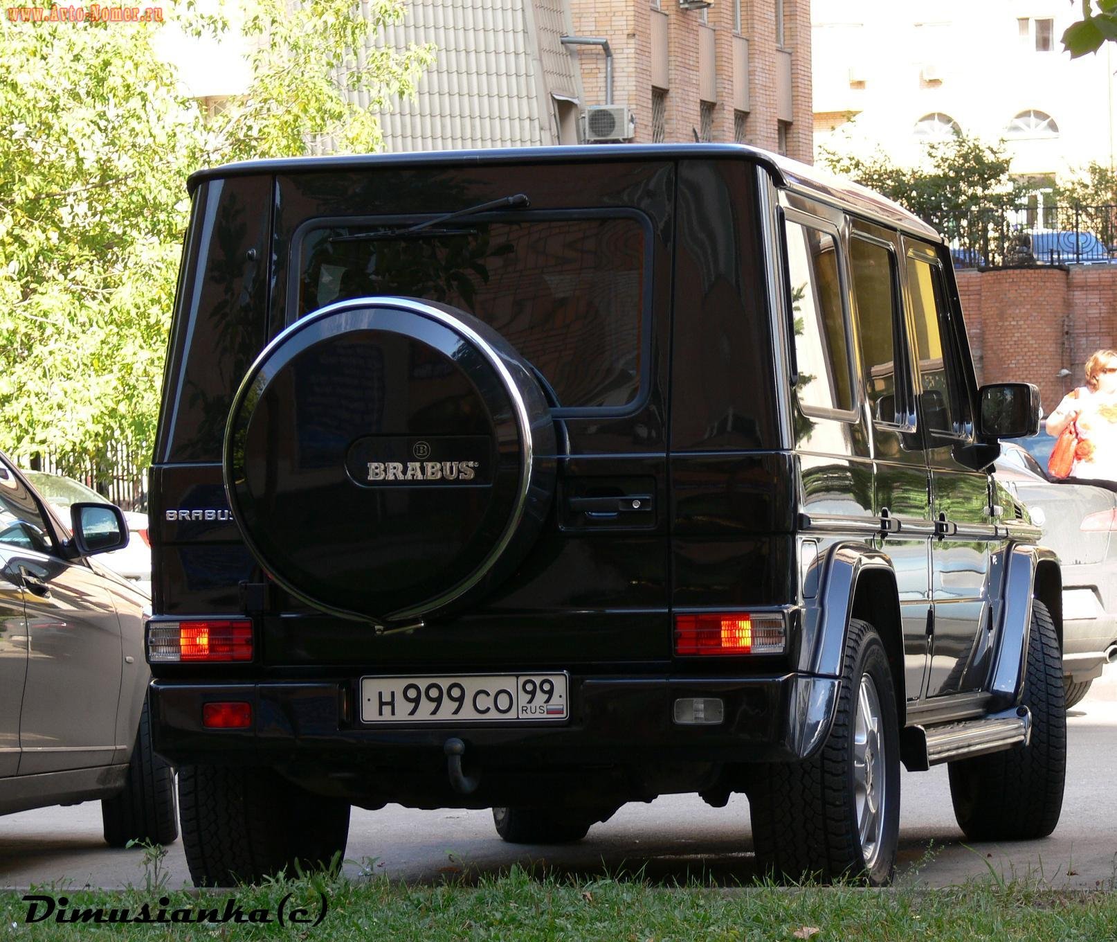 н 999 со 99, Mercedes-Benz G-Klasse 1st gen 5-door SUV (W463), 1990–2018