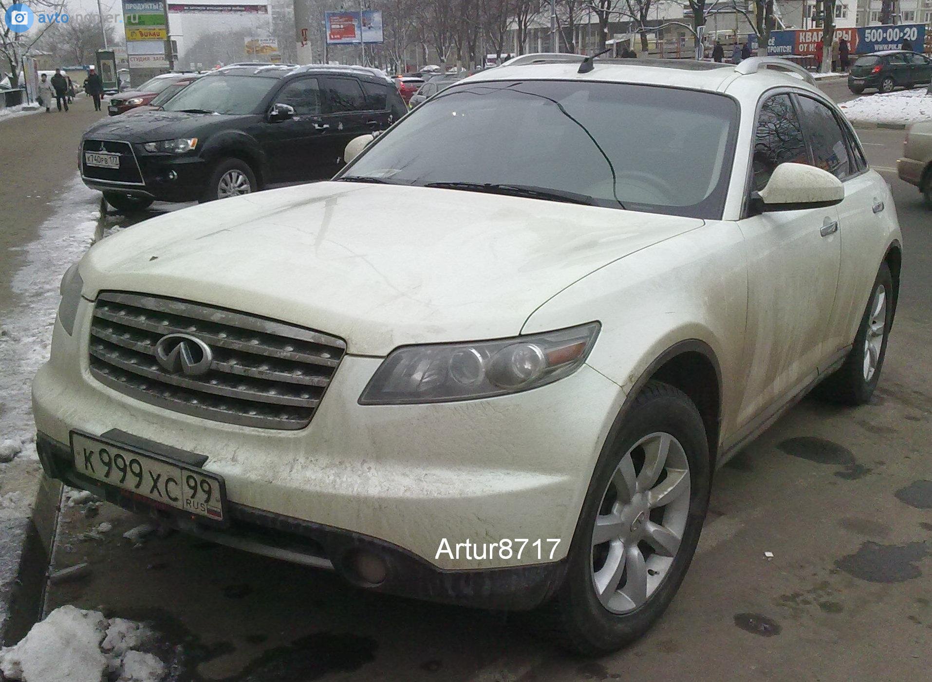 к 999 хс 99, Infiniti QX70/FX-Series 1st gen FX (S50), 2003–2008