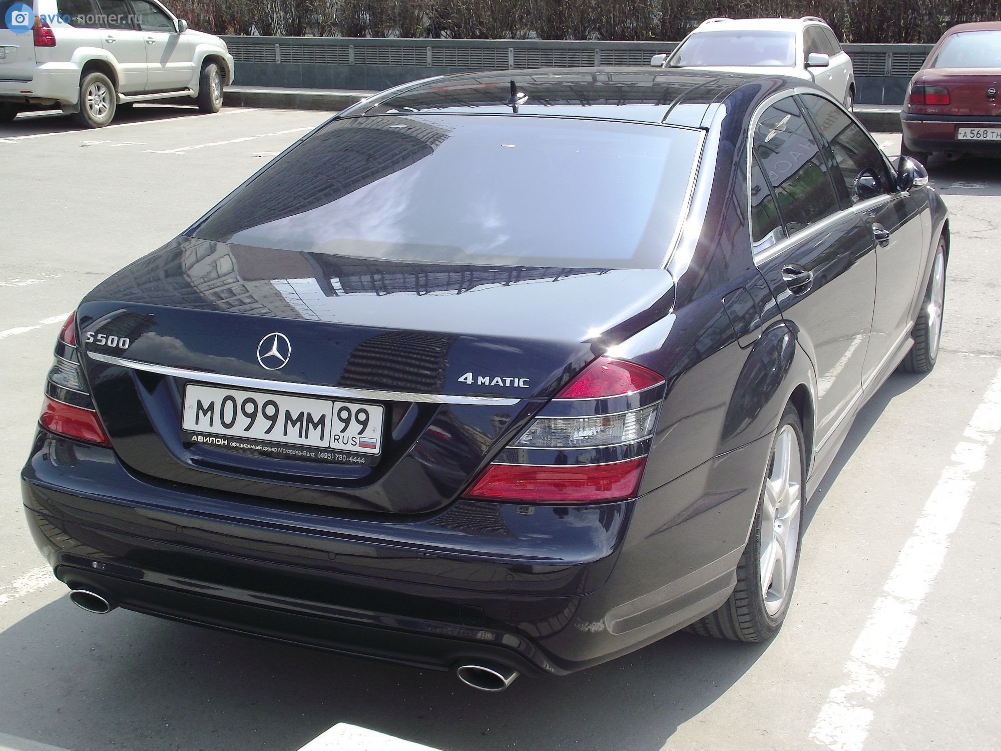 м 099 мм 99, Mercedes-Benz S-Klasse 7th gen (W221/V221), 2005–2013