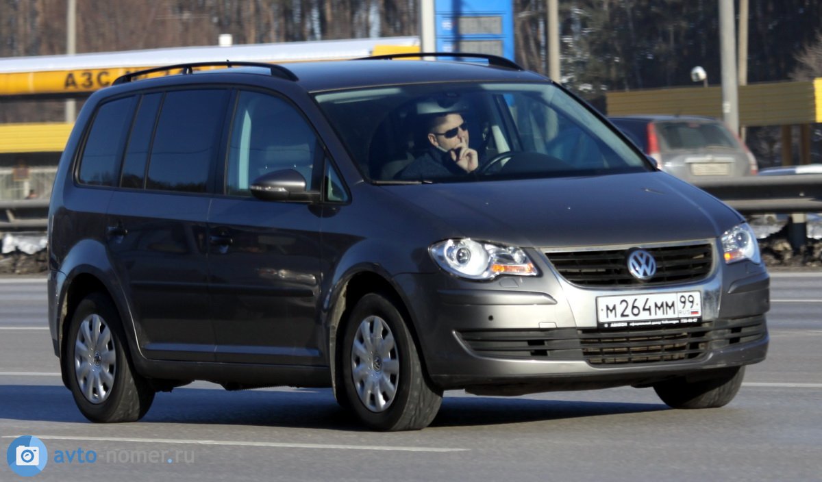 м 264 мм 99, Volkswagen Touran 1st gen (1T2), 1st facelift, 2006–2010