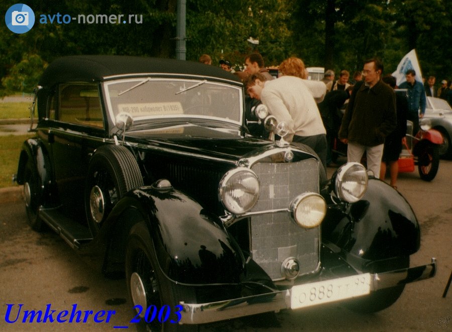 о 888 тт 99, Mercedes-Benz 290 