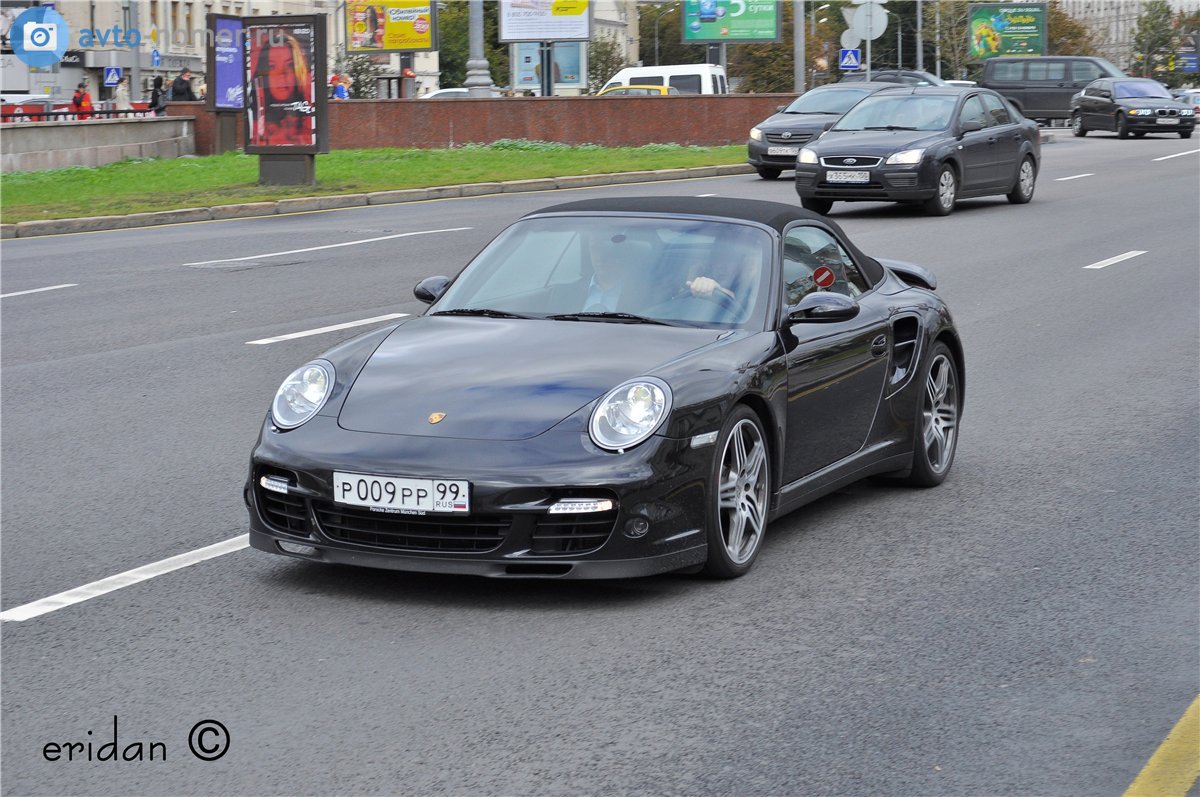р 009 рр 99, Porsche 911 6th gen Cabrio (997.1), 2005–2009