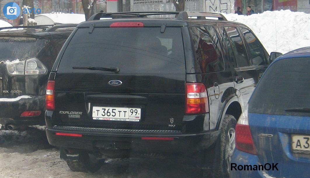 т 365 тт 99, Ford Explorer 