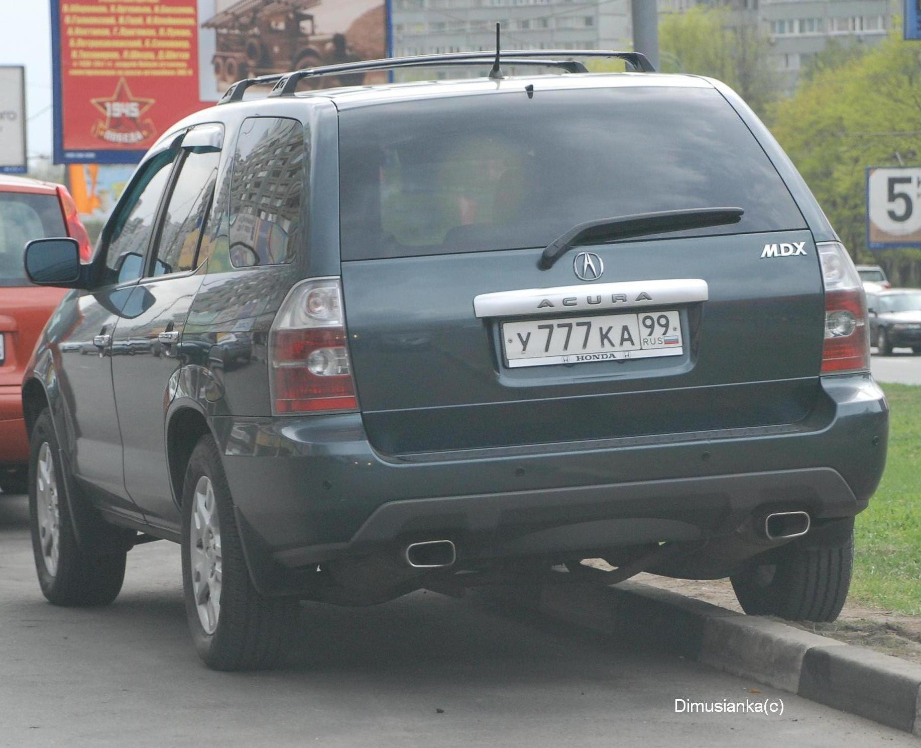 у 777 ка 99, Acura MDX 1st gen (YD1), 2000–2006