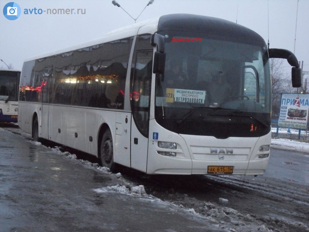 ак 615 10, MAN Lion's Regio 