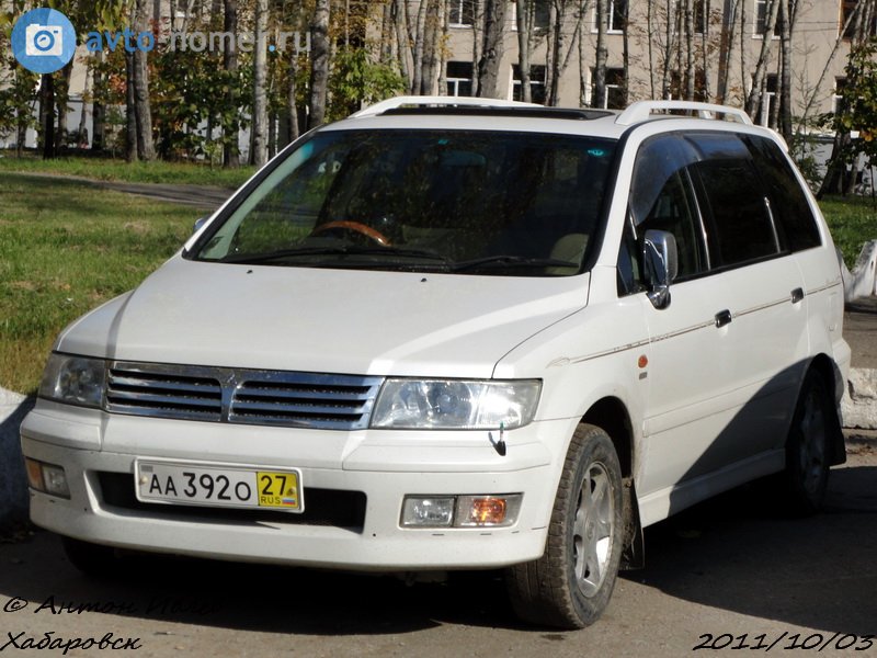 аа 392 о 27, Mitsubishi Chariot 3rd gen Grandis (UG), 1997–2003