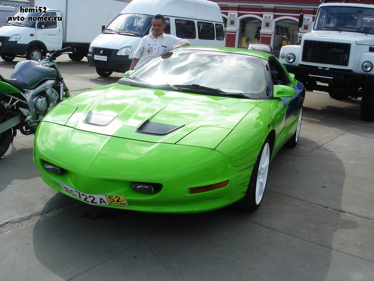 ес 722 а 52, Pontiac Firebird 4th gen Coupé (87; F-body), 1992–1997