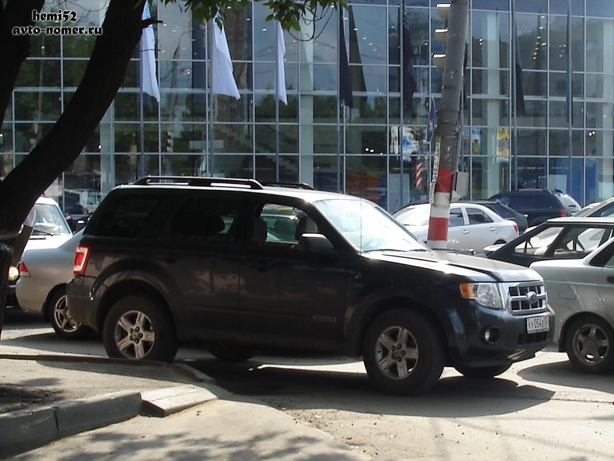 ку 054 в 52, Ford Escape 2nd gen (U377), 2007–2012