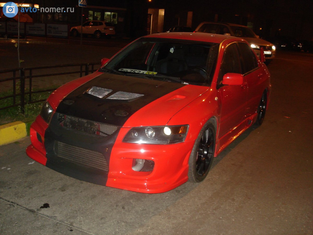 ео 752 а 52, Mitsubishi Lancer Evolution 3rd gen Sedan (VII-IX) (CT9A), 2001–2007