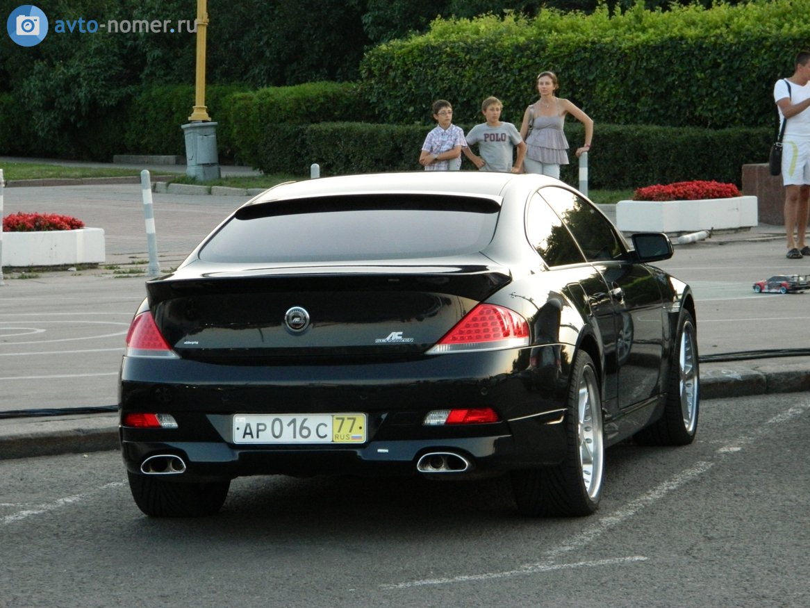 ар 016 с 77, BMW 6 Series 2nd gen Coupé (E63), 2003–2010