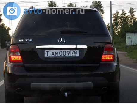 ам 009 78, Mercedes-Benz M-Klasse