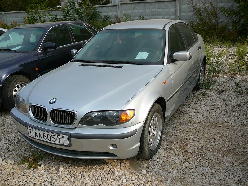 аа 605 91, BMW 3 Series 4th gen Sedan (E46), 1998–2005