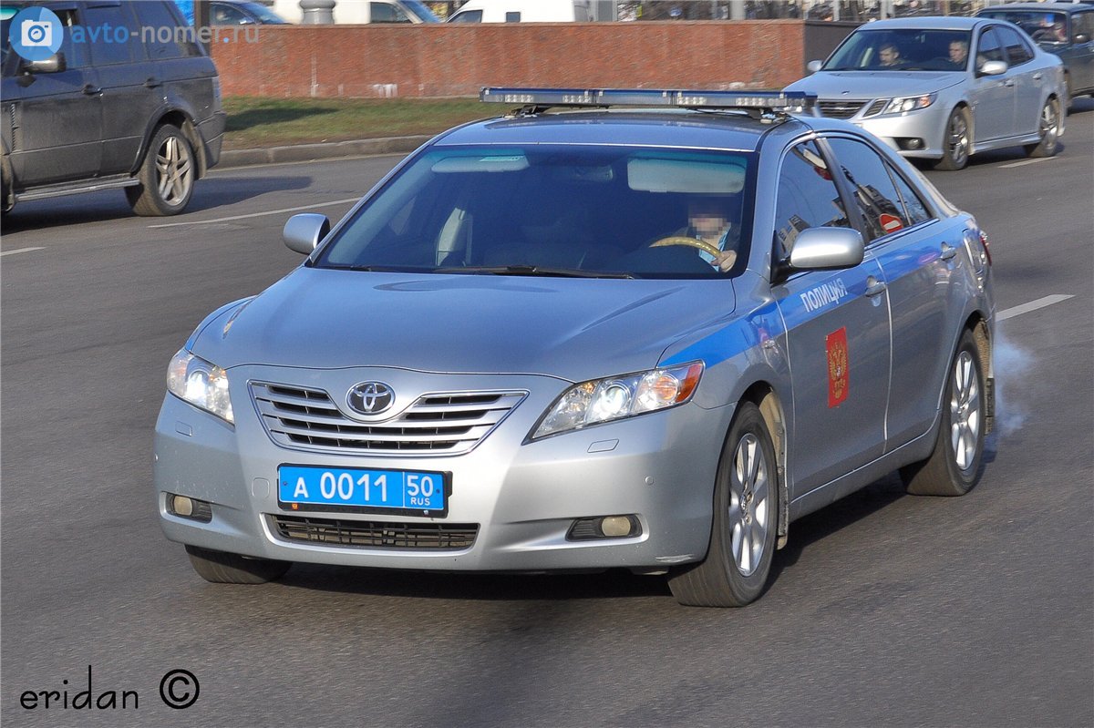 а 0011 50, Toyota Camry 6th gen (XV40; Global-market), 2006–2011
