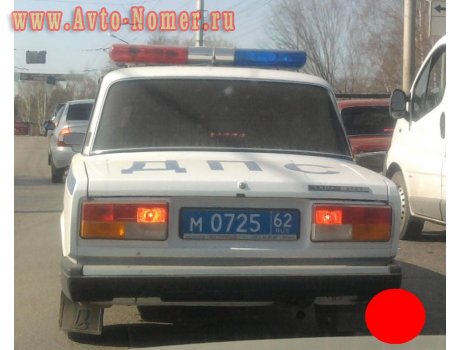 м 0725 62, Lada (VAZ) 2107