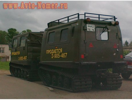 4443 те 16, Hägglunds Bandvagn 206