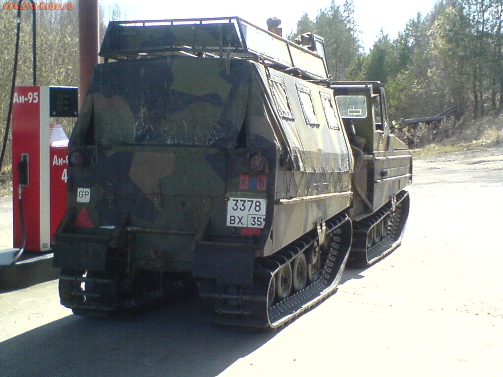 3378 вх 35, Hägglunds Bandvagn 206 
