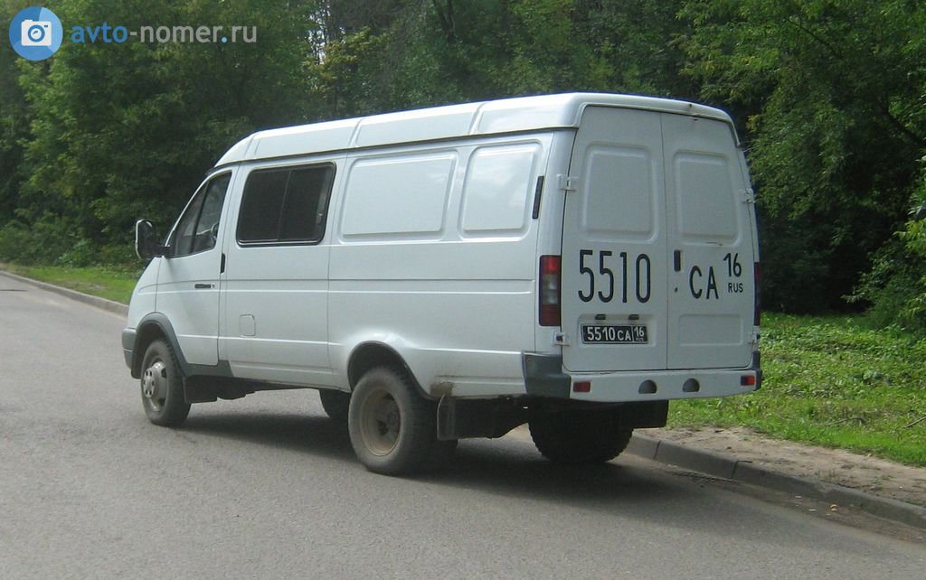 5510 са 16, GAZ 2705 ГАЗель 27057 4×4 Van, facelift, 2003–