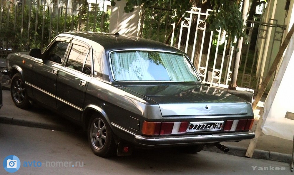 7777 са 16, GAZ 3102 Волга 