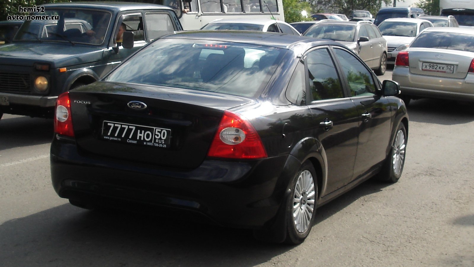 7777 но 50, Ford Focus 2nd gen (Classic) Sedan (DB3; C307), facelift, 2008­–2011 (–2014 for CN- and LATAM-market)