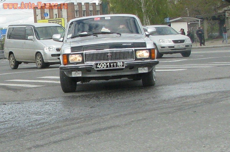 4001 тт 88, GAZ 3102 Волга 