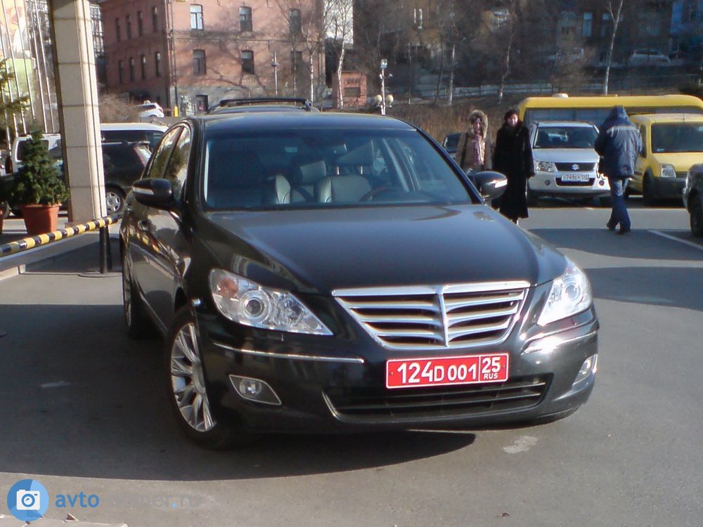 124 D 001 25, Hyundai Genesis 1st gen (BH), 2008–2013