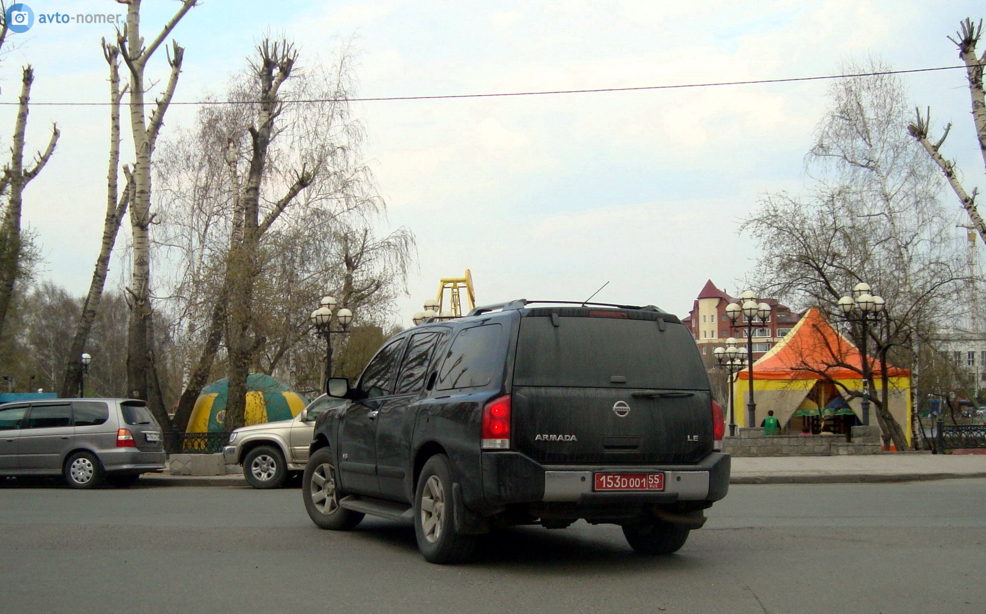 153 D 001 55, Nissan Armada 1st gen (Pathfinder Armada) (TA60), 2003–2016