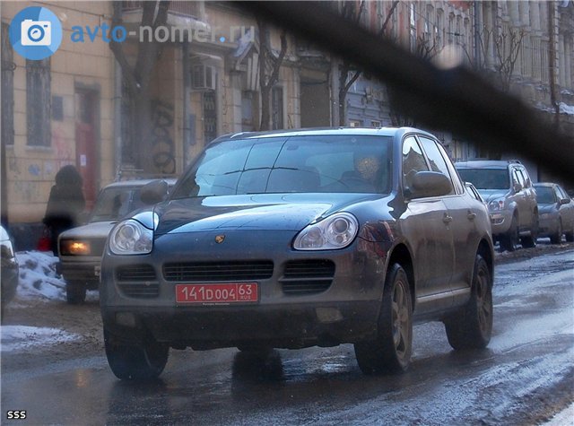 141 D 004 63, Porsche Cayenne 1st gen (955; 9PA), 2002–2007