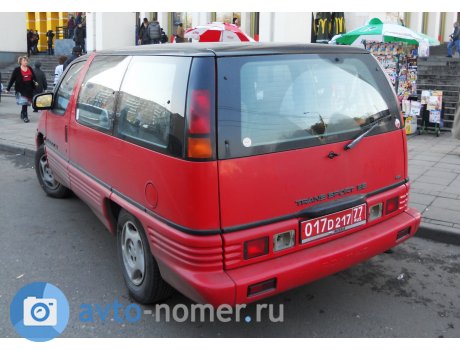 017D 217 77, Pontiac Trans Sport