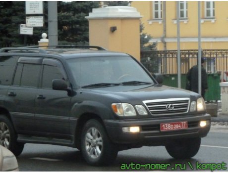138D 284 77, Lexus LX