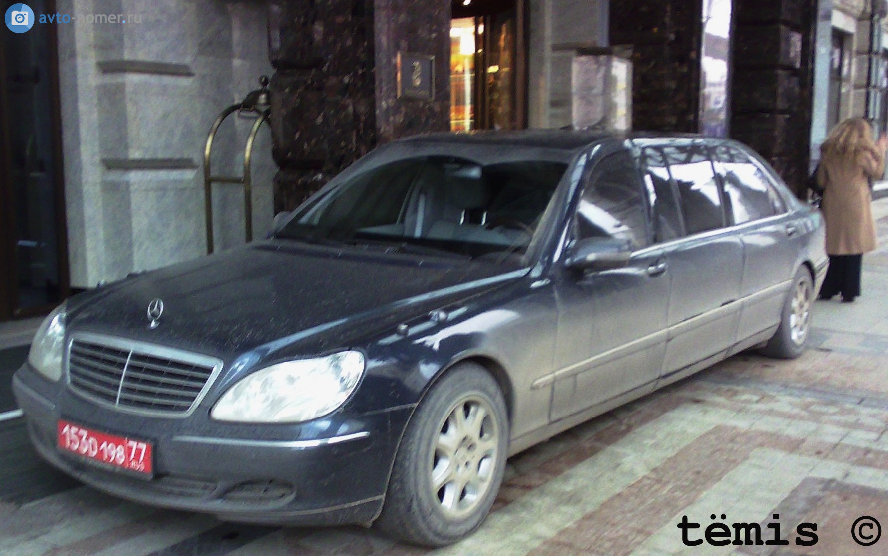 153 D 198 77, Mercedes-Benz S-Klasse Pullman, 6th gen (VF220), 2001­–2007