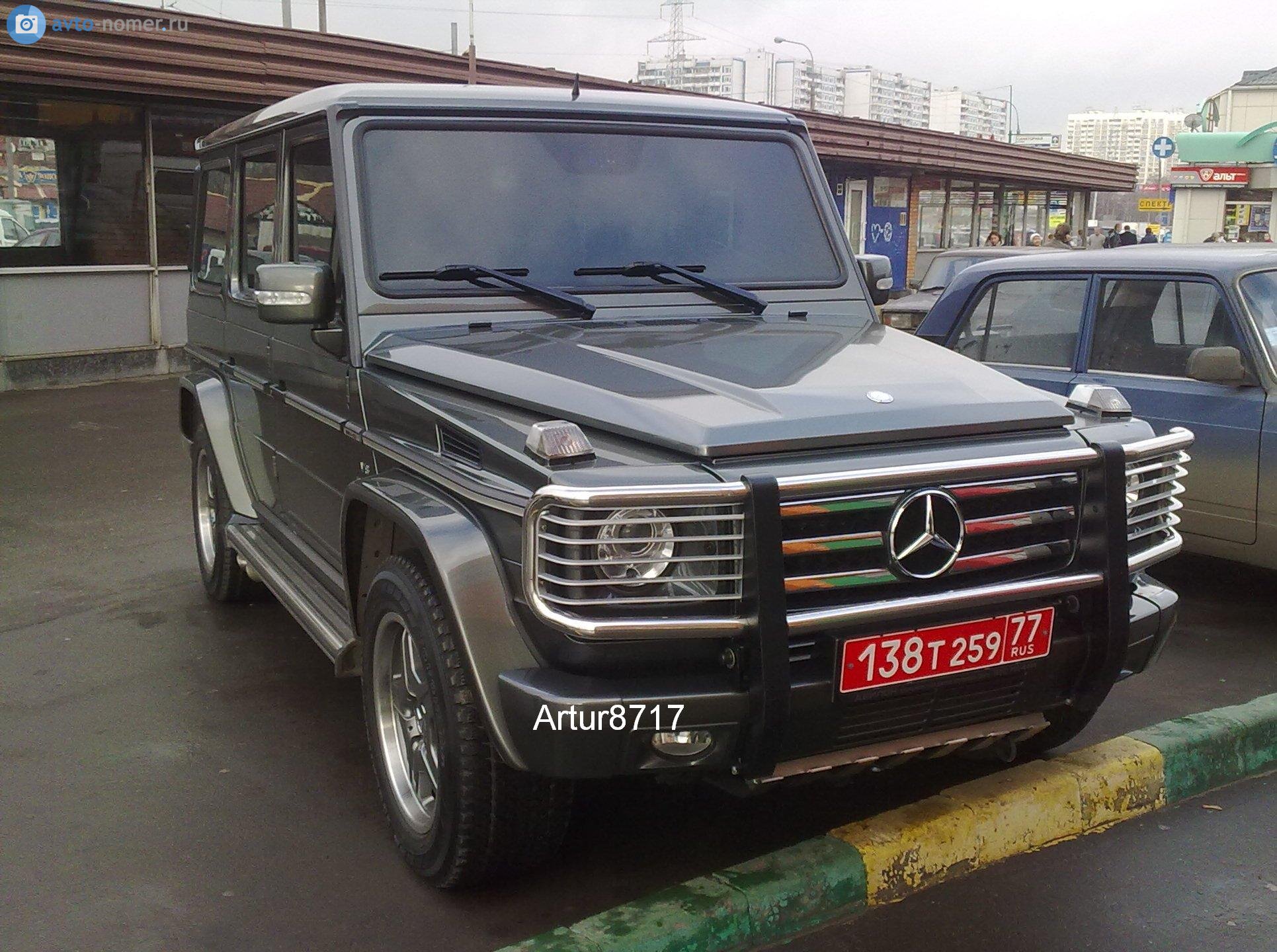 138 T 259 77, Mercedes-Benz G-Klasse 