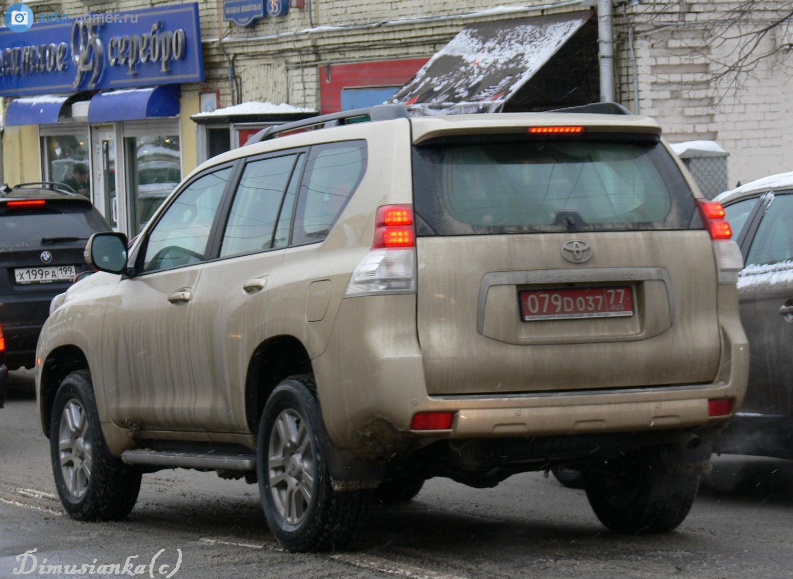 079 D 037 77, Toyota Land Cruiser Prado 4th gen 5-door SUV (J150), 2009–2013