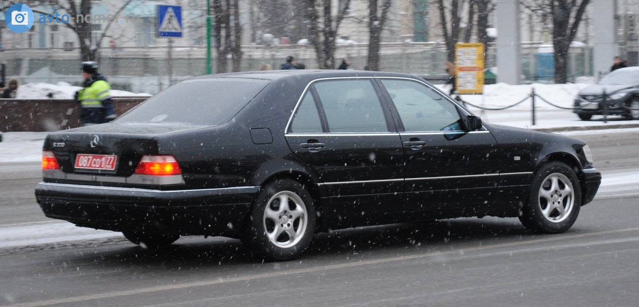 087 CD 1 77, Mercedes-Benz S-Klasse 5th gen Sedan (W140/V140), 1991–1998
