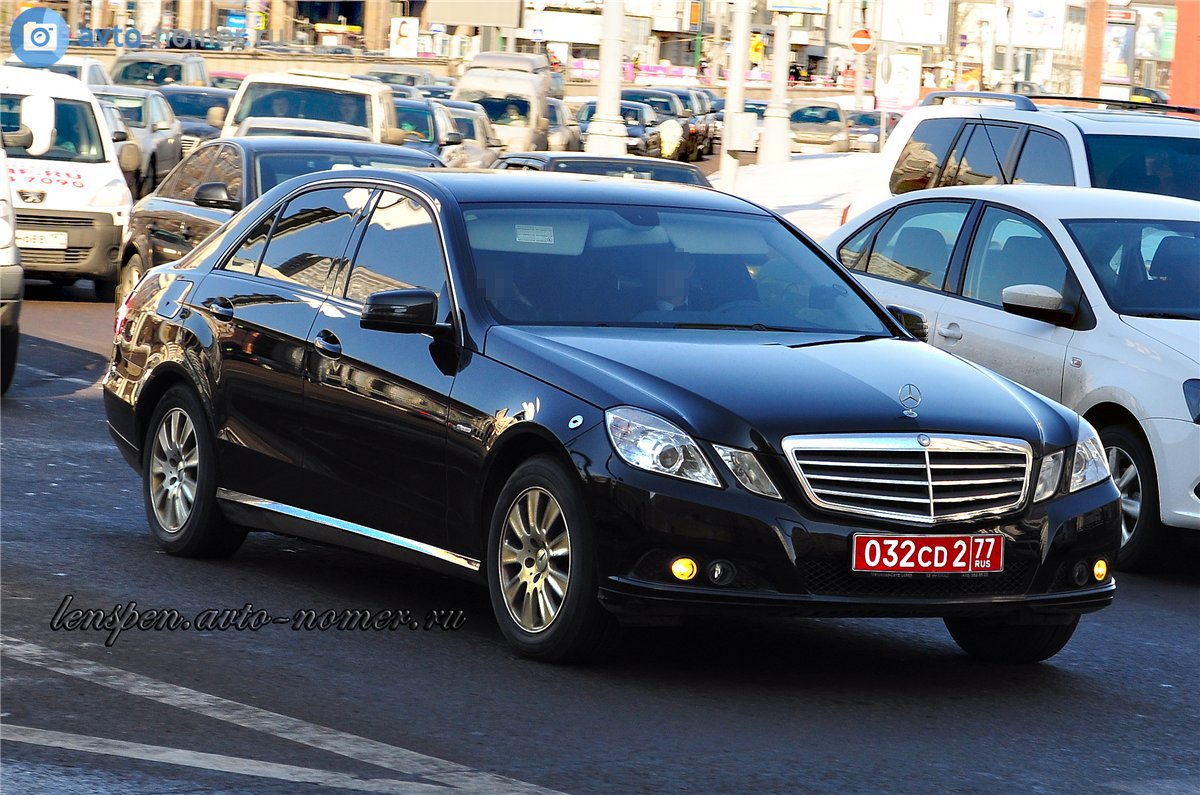 032 CD 2 77, Mercedes-Benz E-Klasse 4th gen Sedan (W212), 2009­–2013