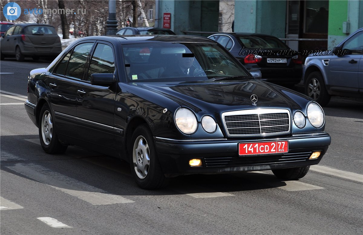 141 CD 2 77, Mercedes-Benz E-Klasse 2nd gen Sedan (W210), 1995­–2002