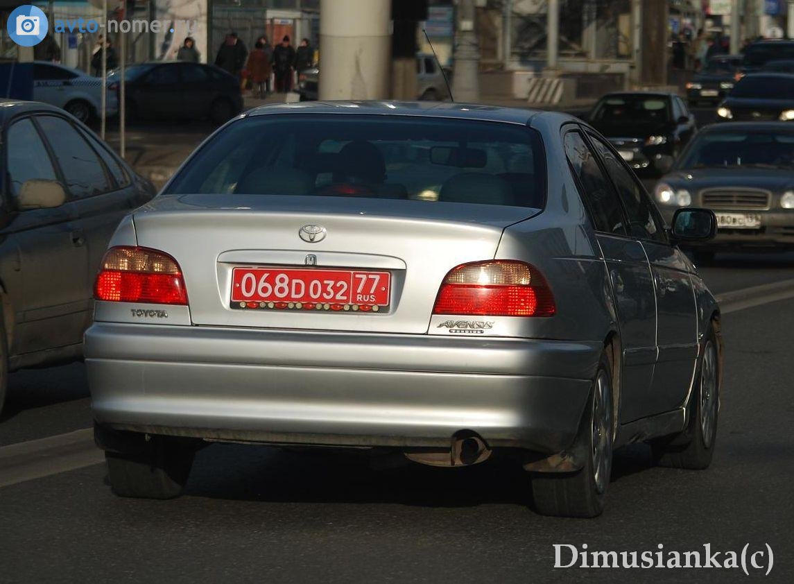 068 D 032 77, Toyota Avensis 