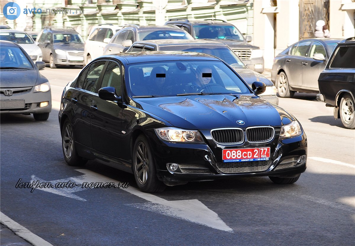 088 CD 2 77, BMW 3 Series 5th gen Sedan (E90), 2005–2011