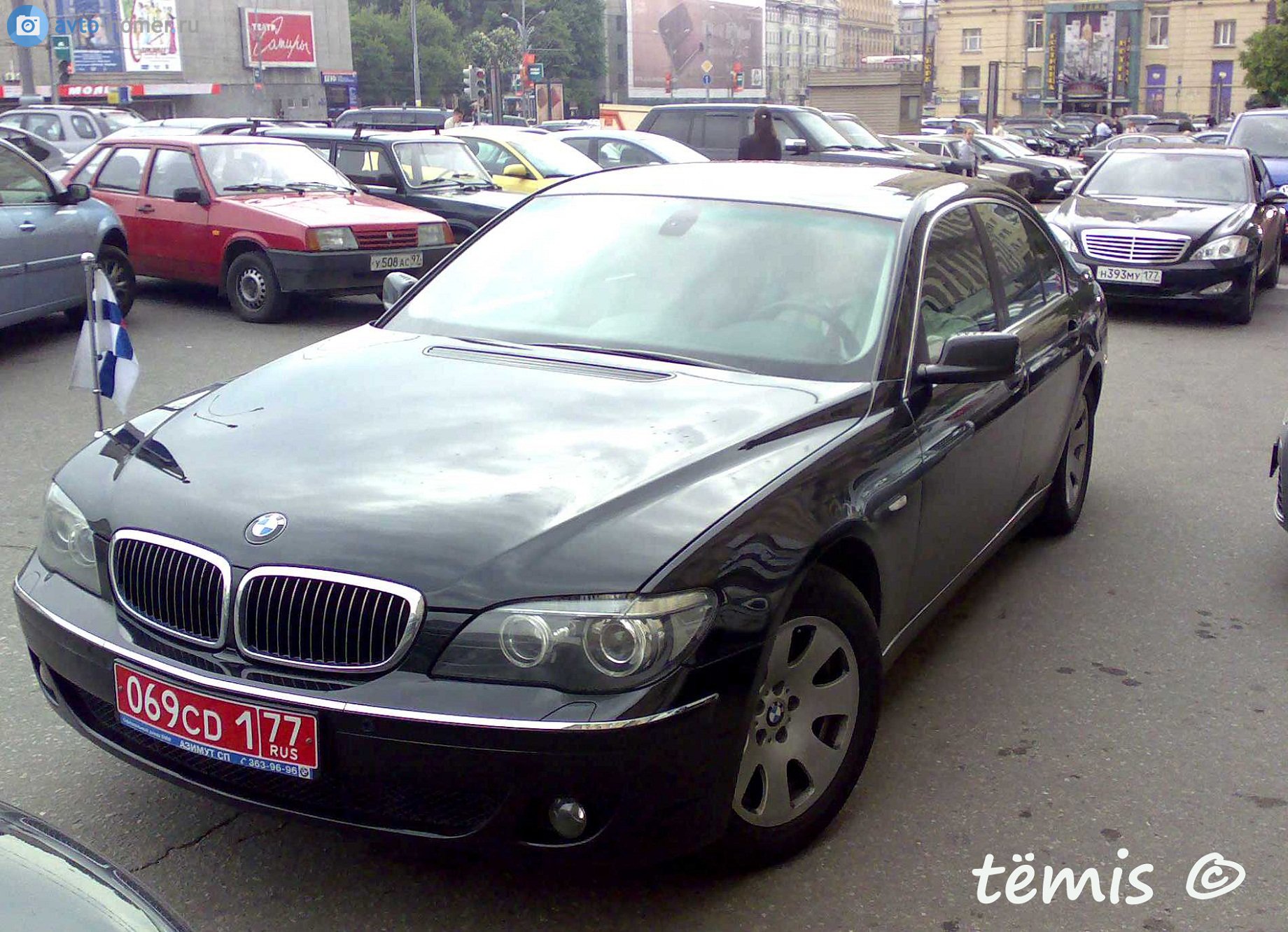 069 CD 1 77, BMW 7 Series 4th gen (E65–E68), facelift, 2005–2008