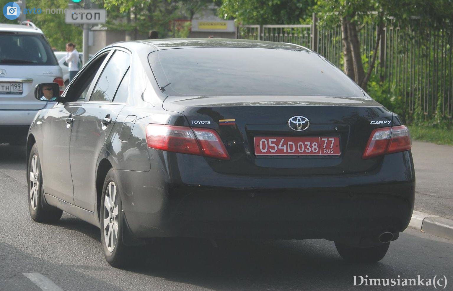 054 D 038 77, Toyota Camry 6th gen (XV40; Global-market), 2006–2011