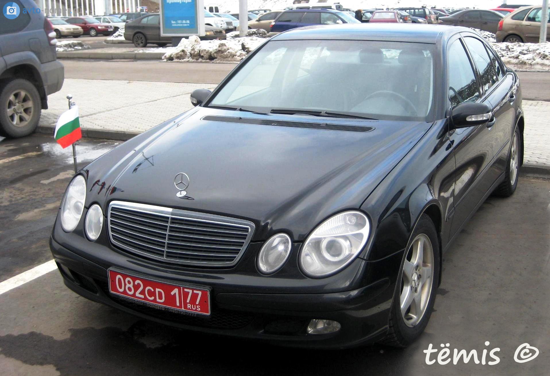 082 CD 1 77, Mercedes-Benz E-Klasse 3rd gen Sedan (W211), 2002­–2009
