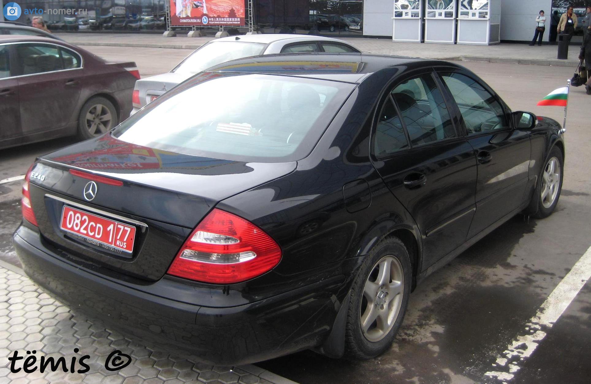 082 CD 1 77, Mercedes-Benz E-Klasse 3rd gen Sedan (W211), 2002­–2009