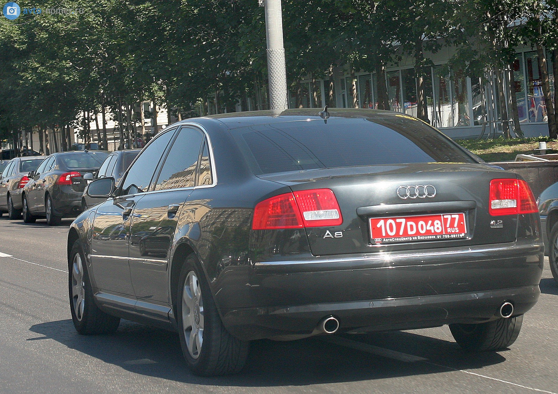 107 D 048 77, Audi A8 2nd gen (D3/4E2/4E8), 2002–2010
