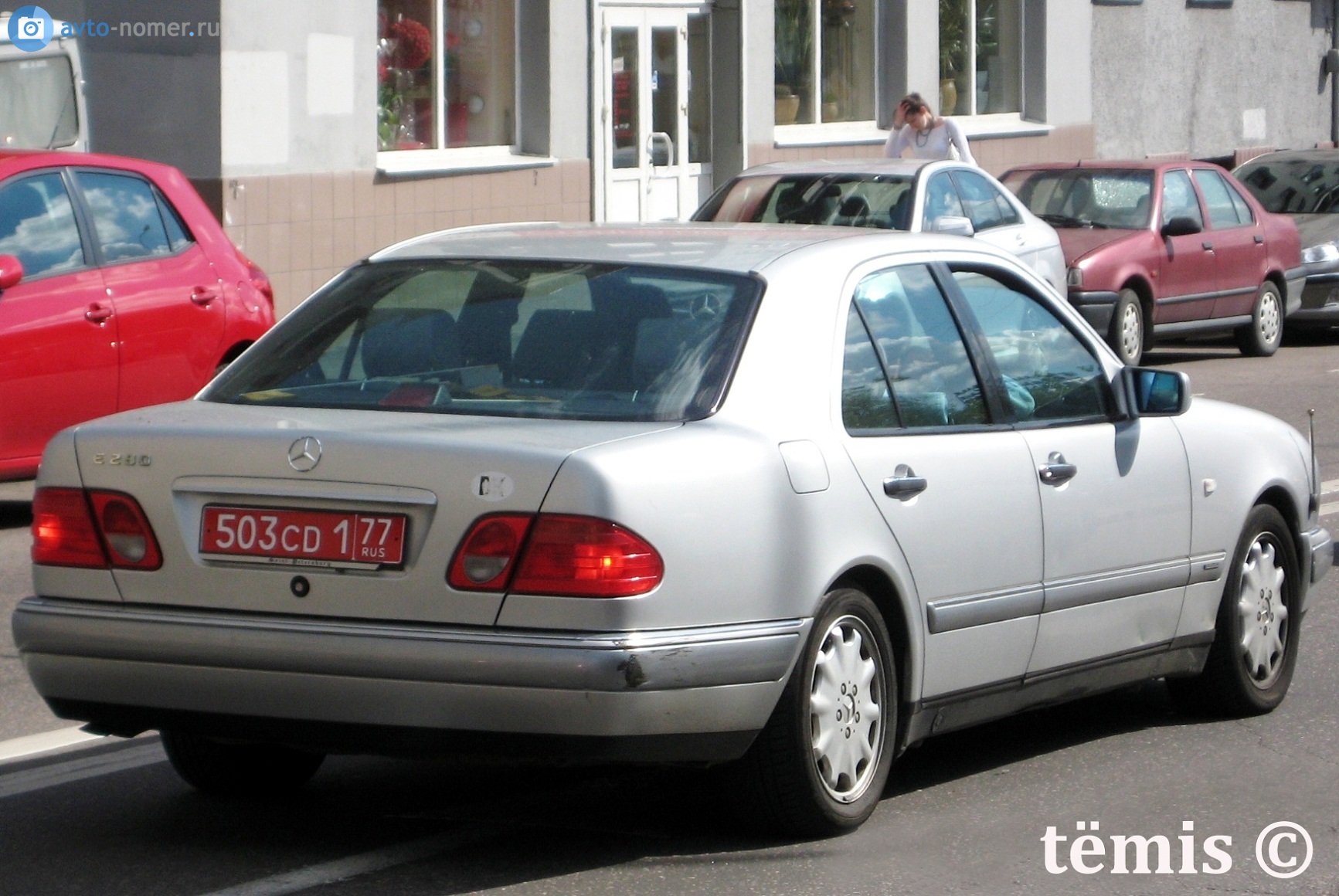 503 CD 1 77, Mercedes-Benz E-Klasse 2nd gen Sedan (W210), 1995­–2002