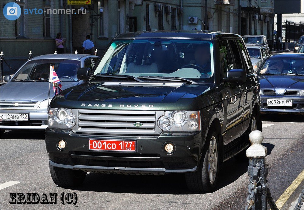 001 CD 1 77, Land Rover Range Rover 3rd gen (L322), 2002–2012