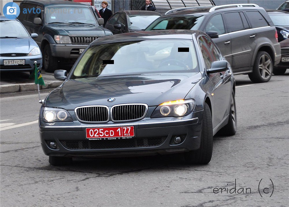 025 CD 1 77, BMW 7 Series 4th gen (E65–E68), facelift, 2005–2008