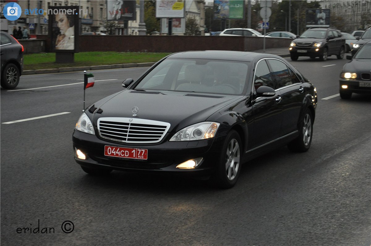 044 CD 1 77, Mercedes-Benz S-Klasse 7th gen (W221/V221), 2005–2013