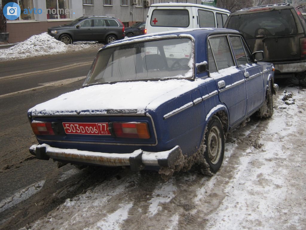 503 D 006 77, Lada (VAZ) 2106 Жигули (1300/ 1500 /1600), 1976–2006