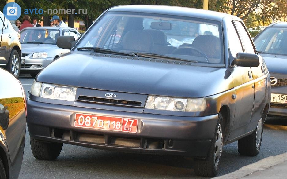 087 D 118 77, Lada (VAZ) 2110 2110 Sedan, 1995–2007 (–2014 for others)