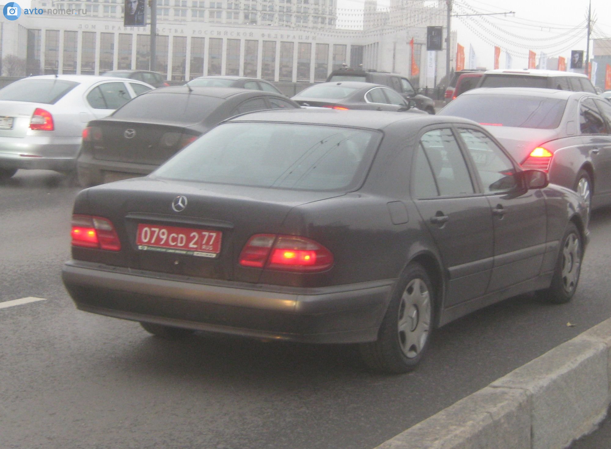 079 CD 2 77, Mercedes-Benz E-Klasse 2nd gen Sedan (W210), 1995­–2002